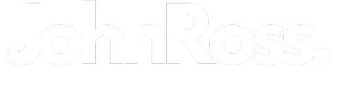 john ross white logo